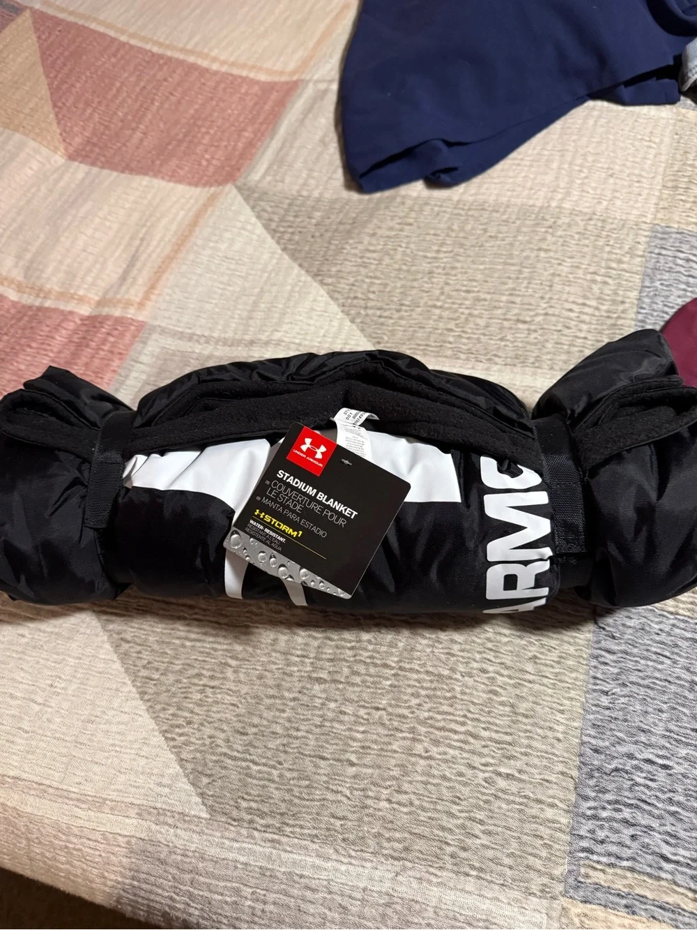 Retired rare under Armour stadium blanket new with tags